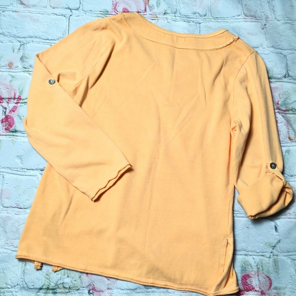 Fresh Produce Women XS/S Orange Tag Sleeves Soft S - Picture 6 of 6